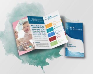 Logodesign Übersicht HLH Biopharma